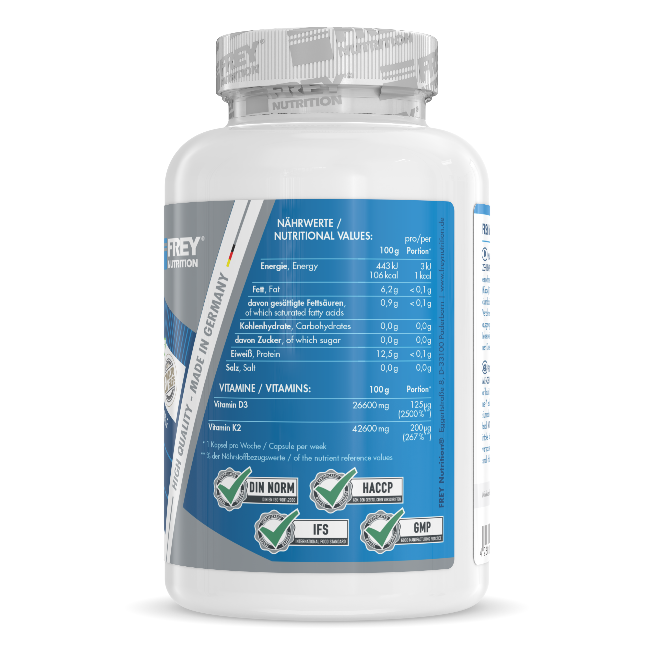VITAMIN D3 + K2 FORTE - 90 KPS.