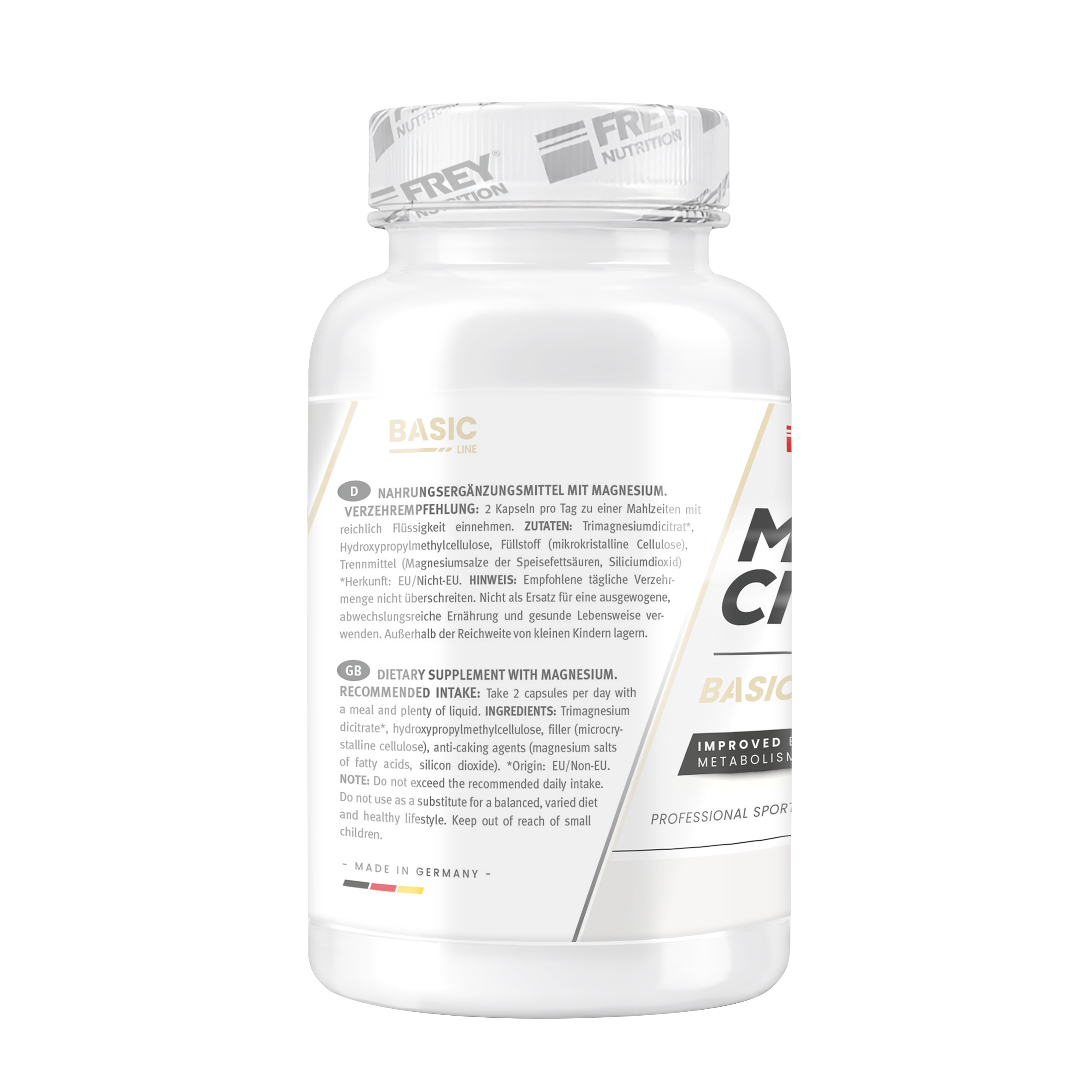 MAGNESIUM CITRATE – 120 CPS.