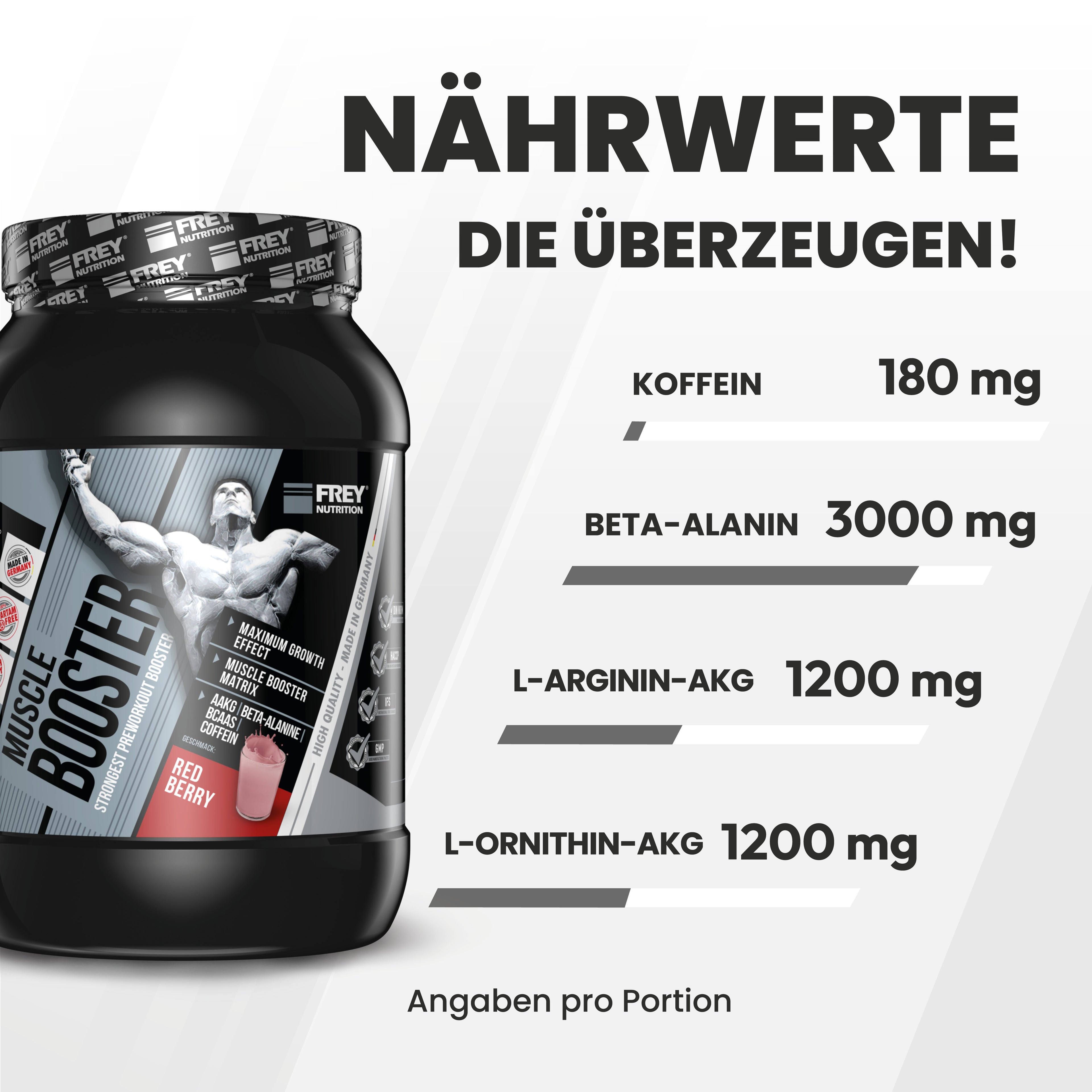 MUSCLE BOOSTER - 900 G