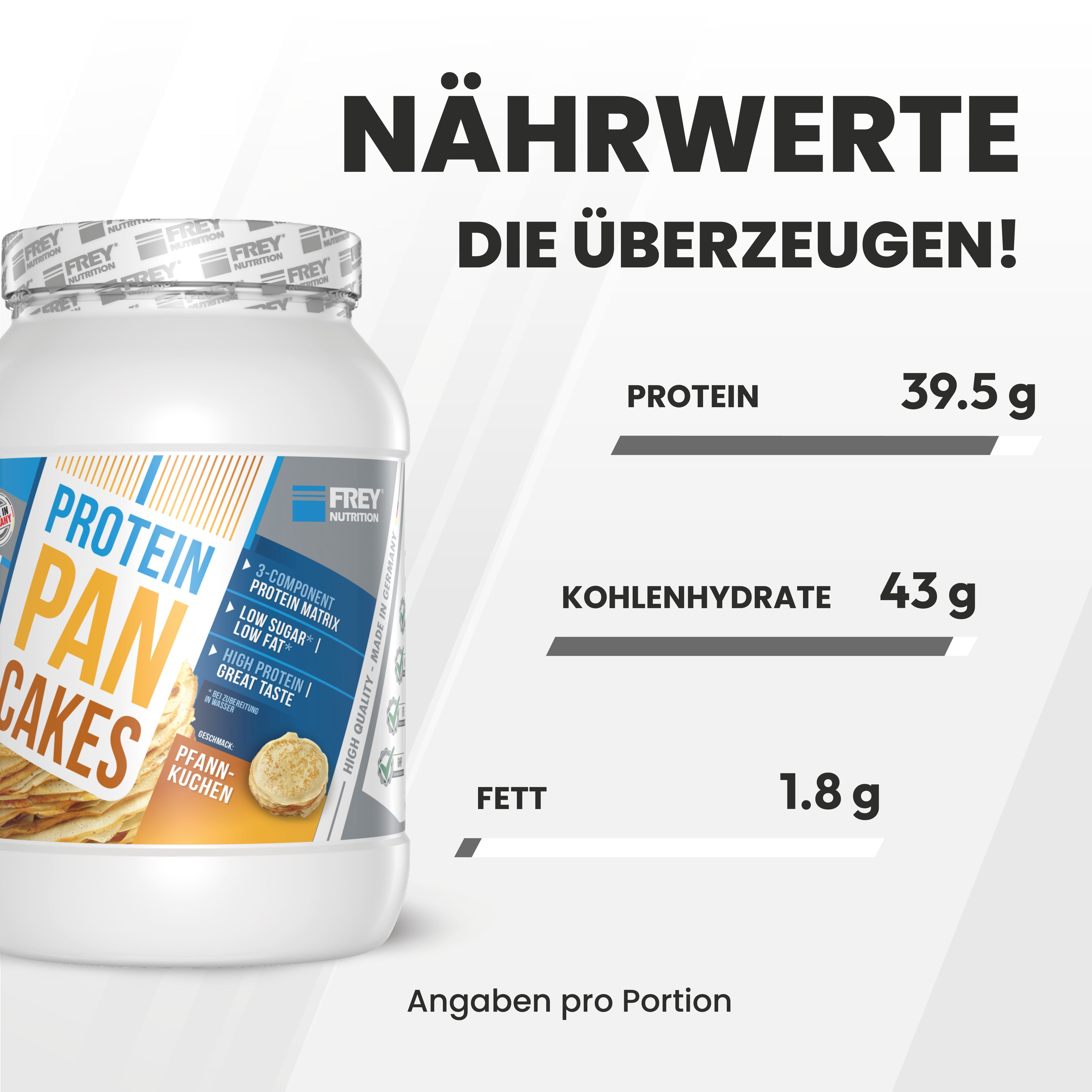 PROTEIN PANCAKES - 900 G DOSE