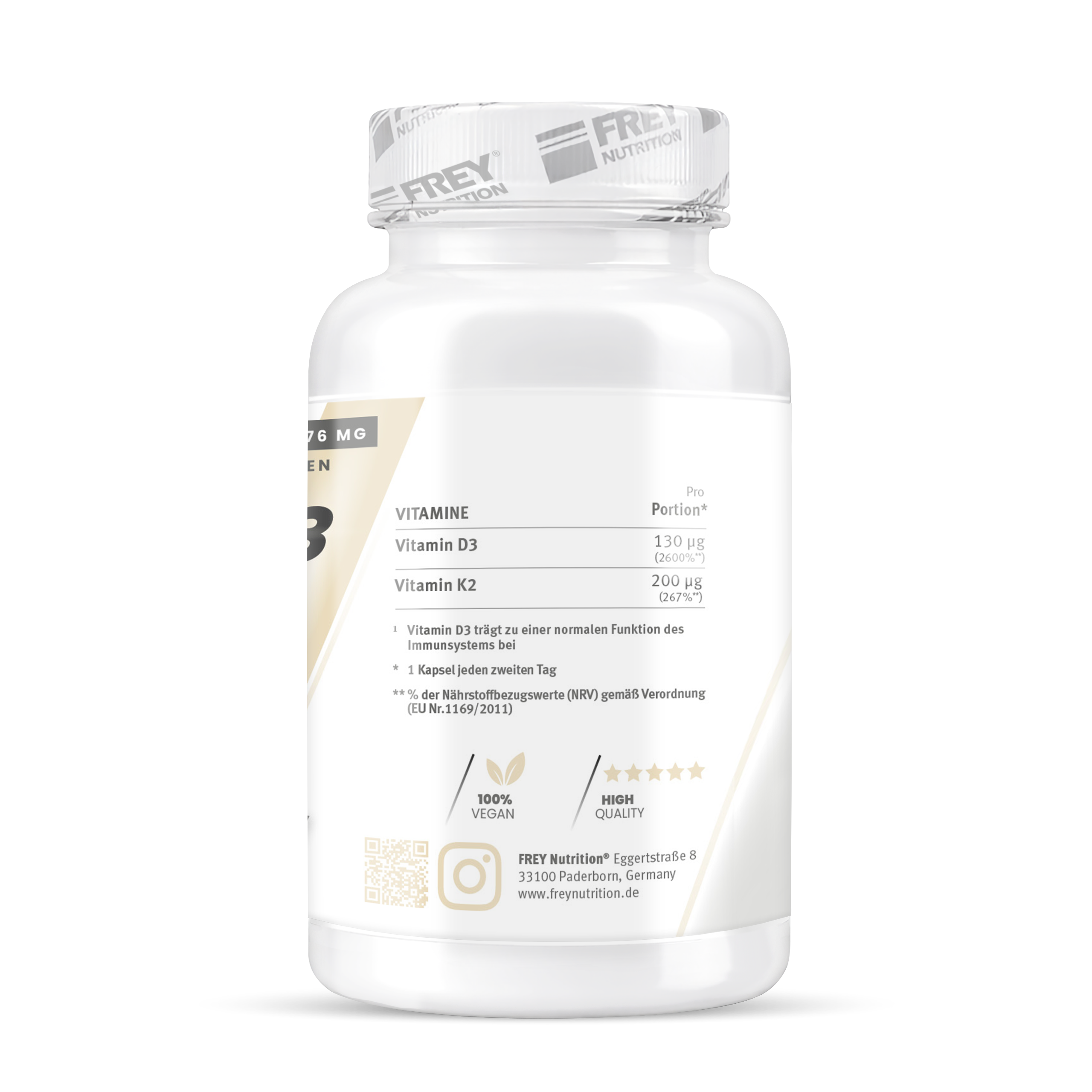 VITAMIN D3 + K2 FORTE – 90 caps.