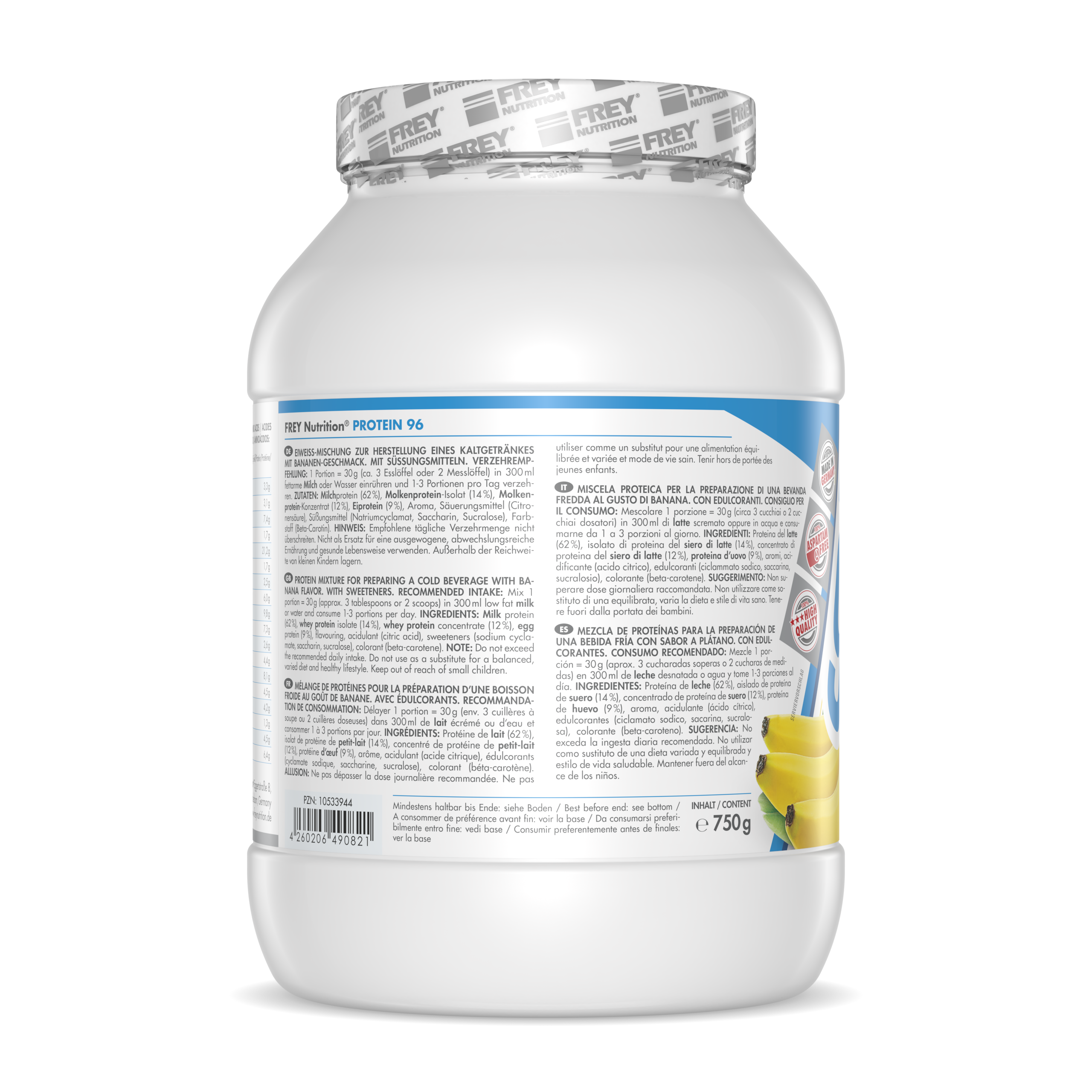 PROTEÍNA 96 - LATA 750 G