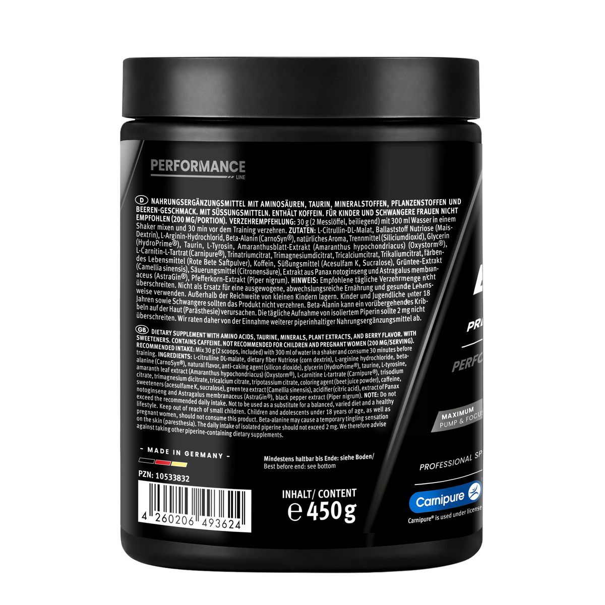 MUSCLE BOOSTER 2.0 - 450 G