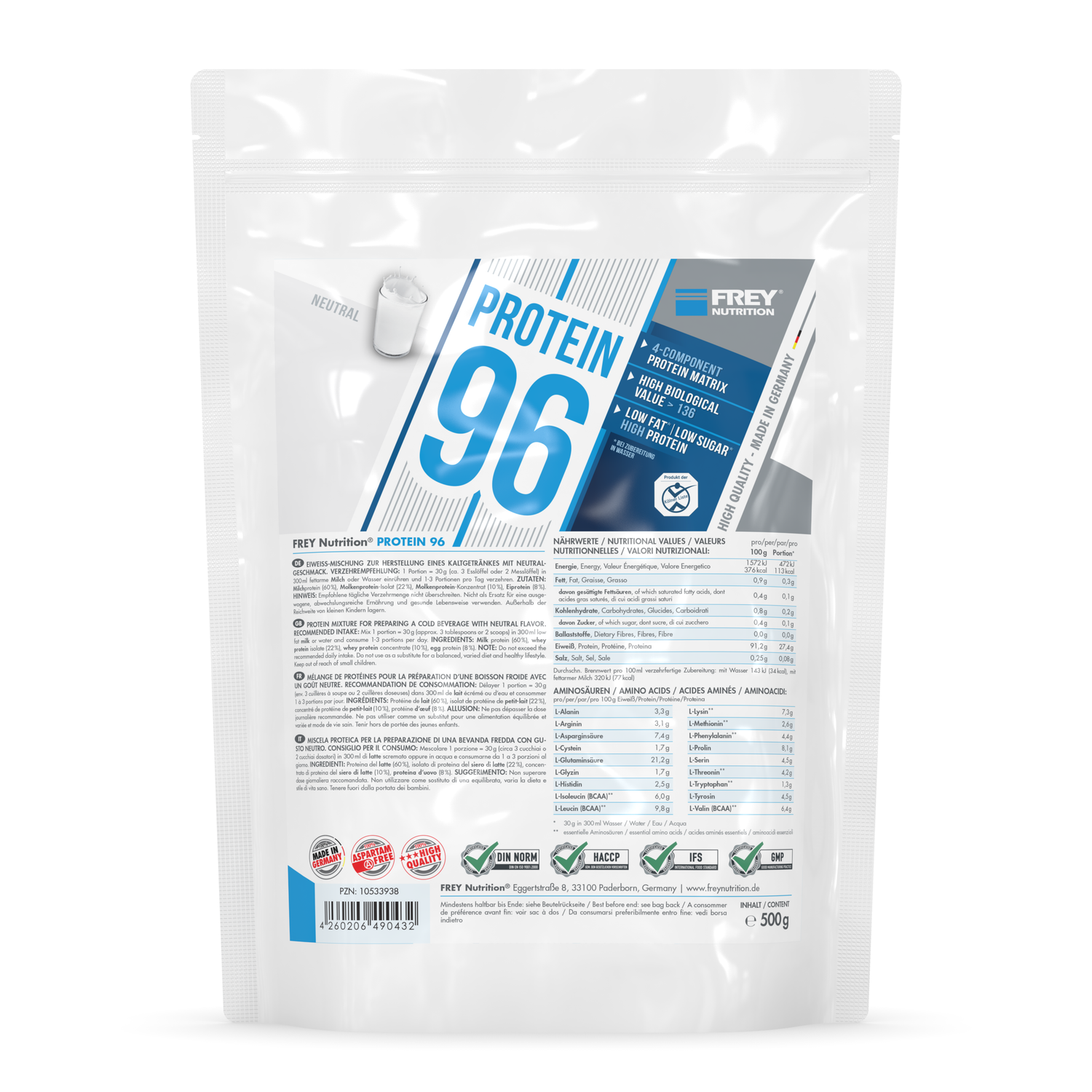 PROTEÍNA 96 - LATA 750 G