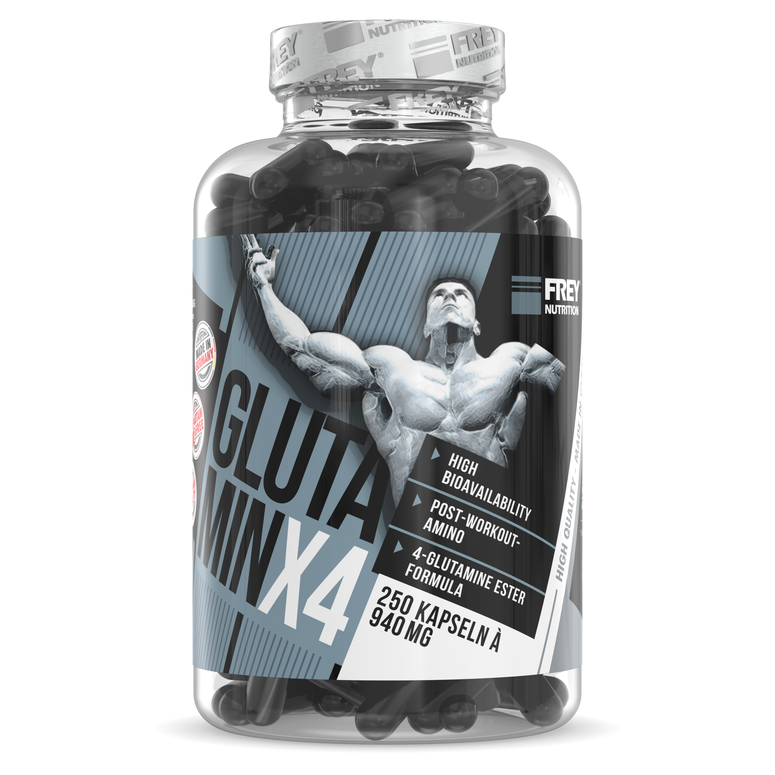 GLUTAMINE X4 – 250 CPS.