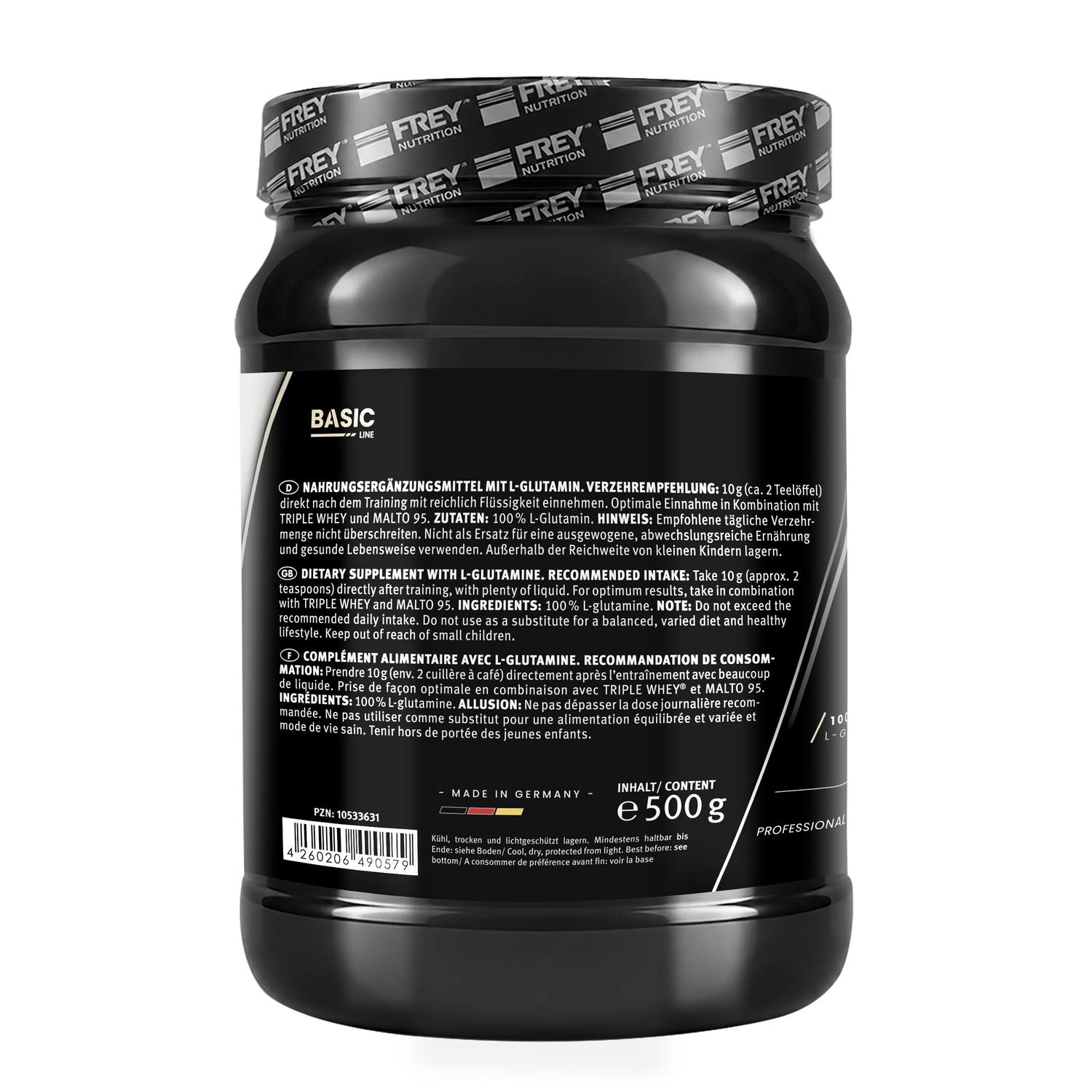 GLUTAMINA PURA - 500 G