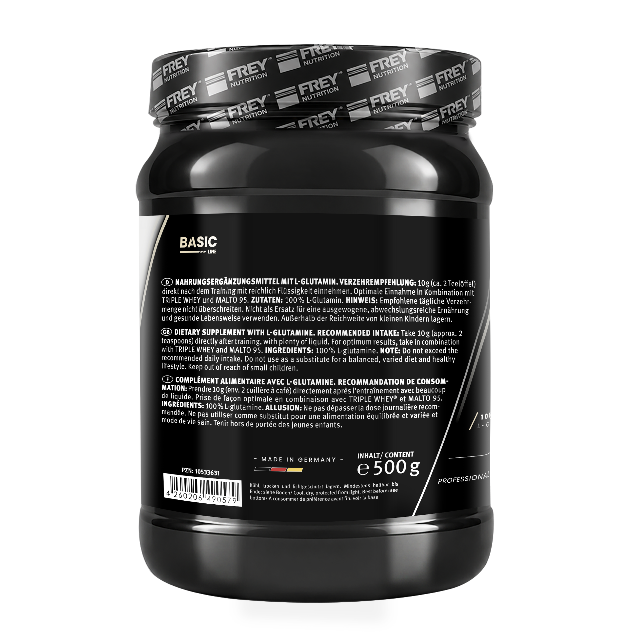GLUTAMINA PURA - 500 G