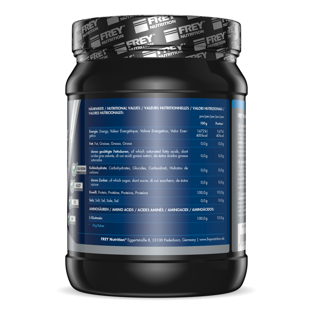 PURE GLUTAMINE - 500 G