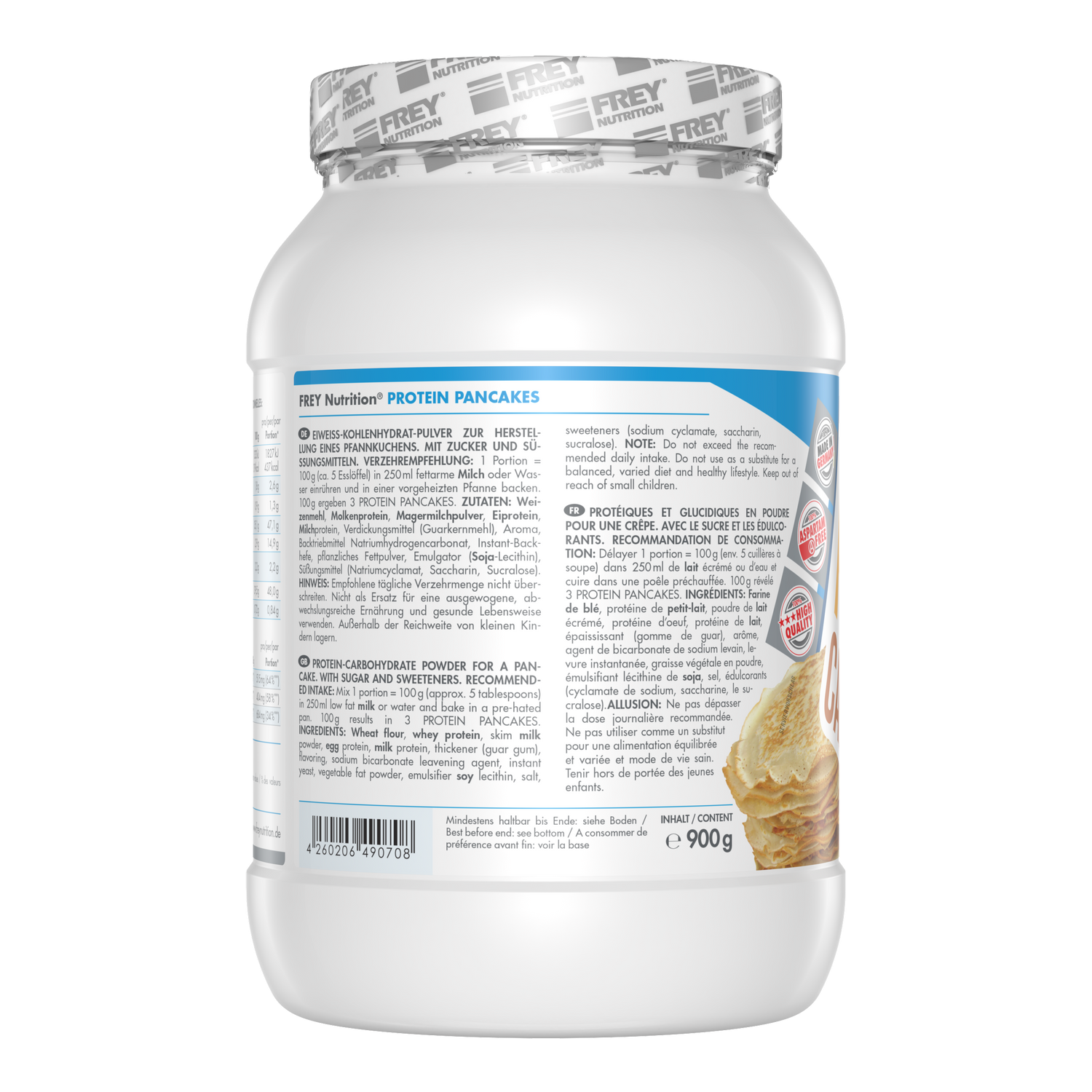 PROTEIN PANCAKES - 900 G DOSE