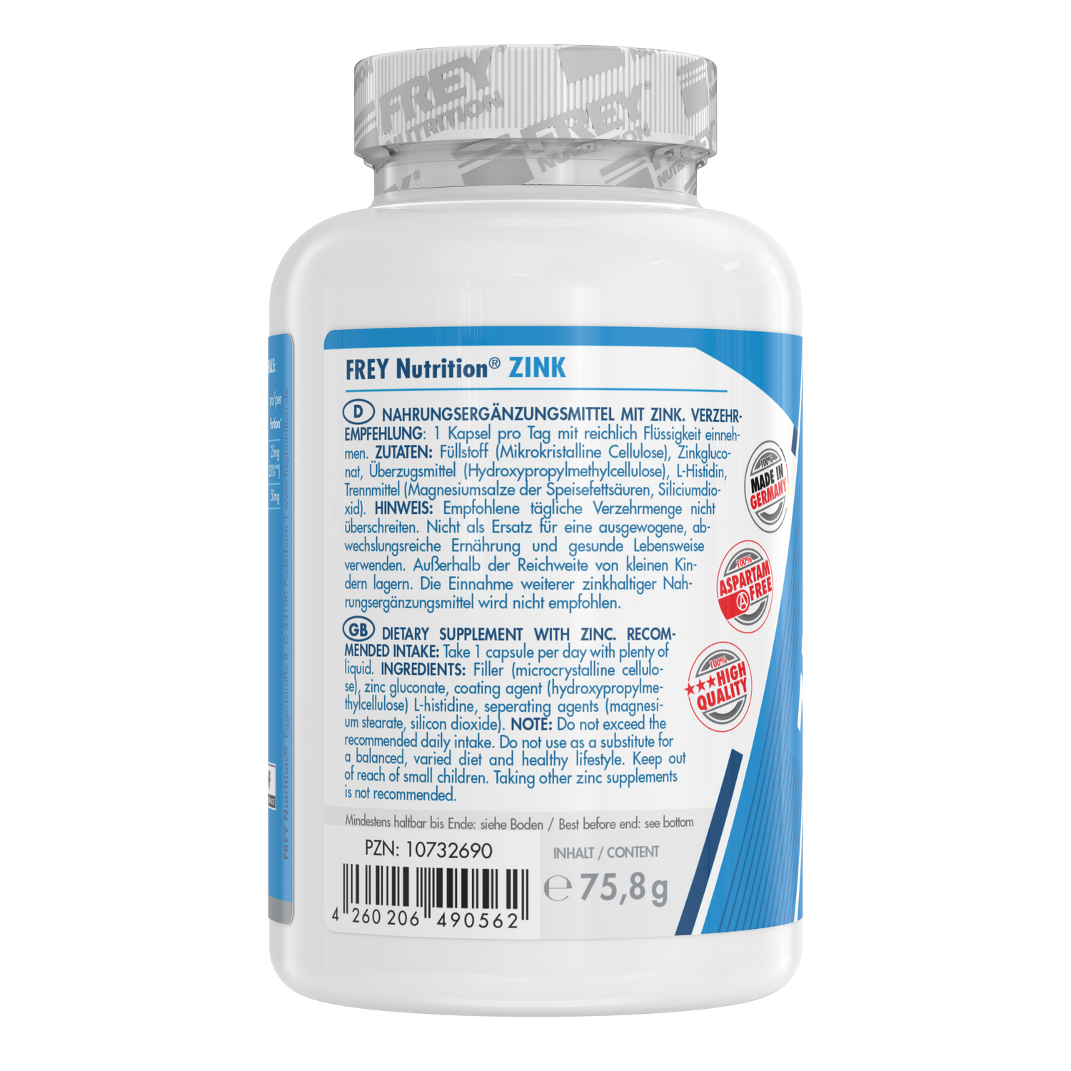 ZINC - 120 KPS.