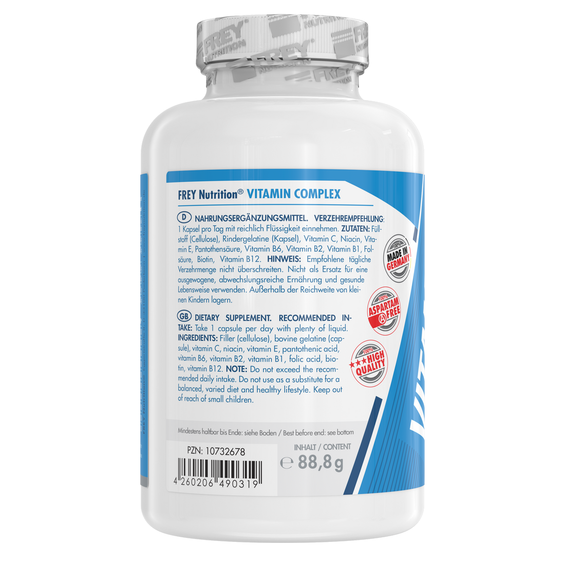 VITAMIN COMPLEX – 120 CPS.