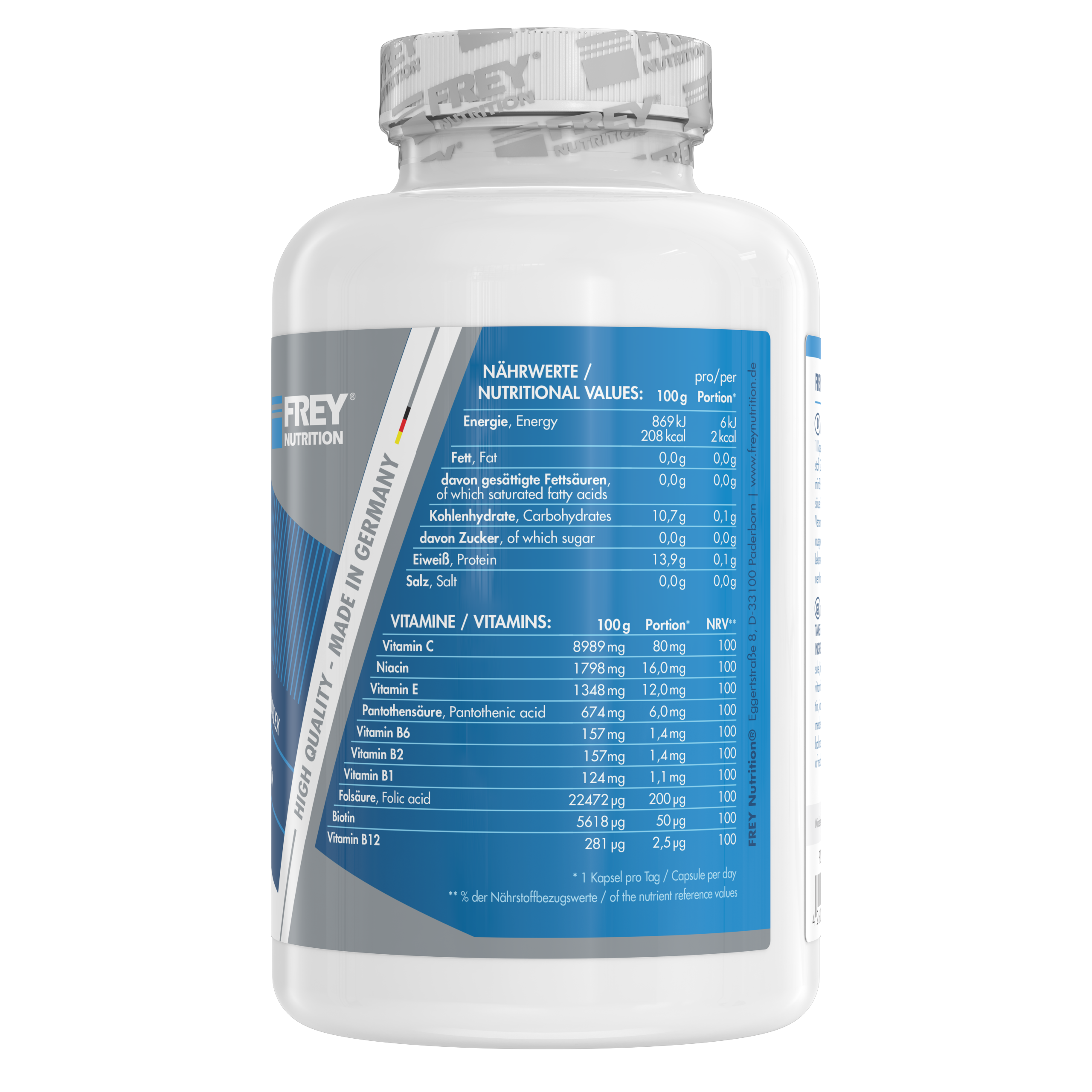 VITAMIN COMPLEX – 120 CPS.