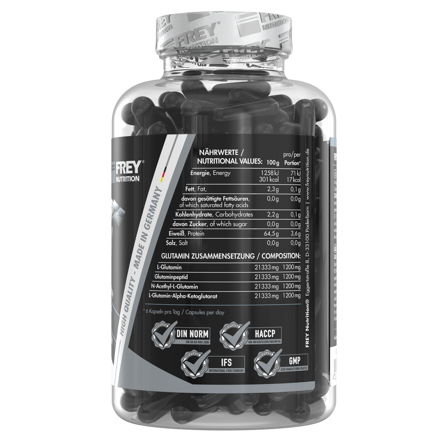 GLUTAMINA X4 - 250 KPS.