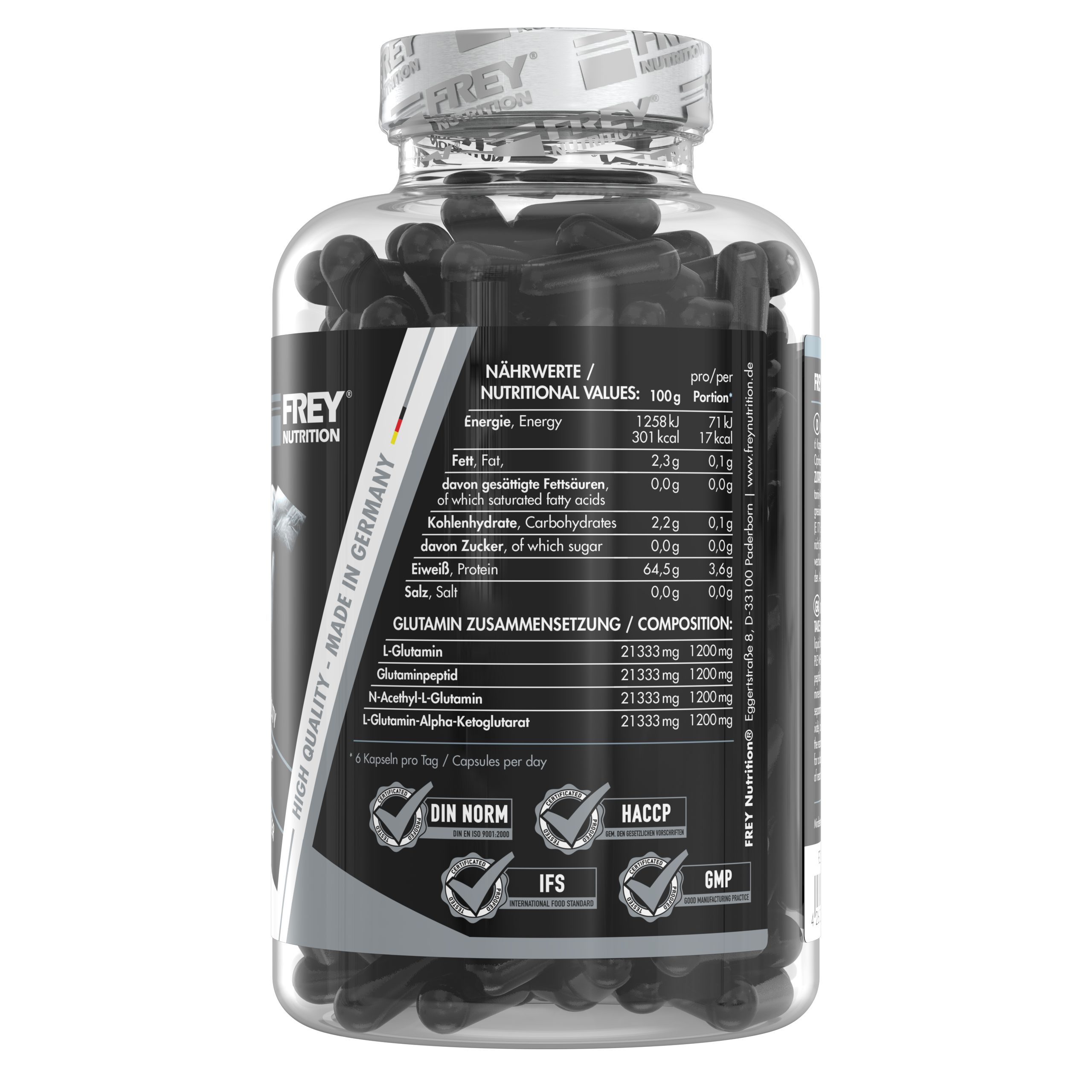 GLUTAMINA X4 - 250 KPS.