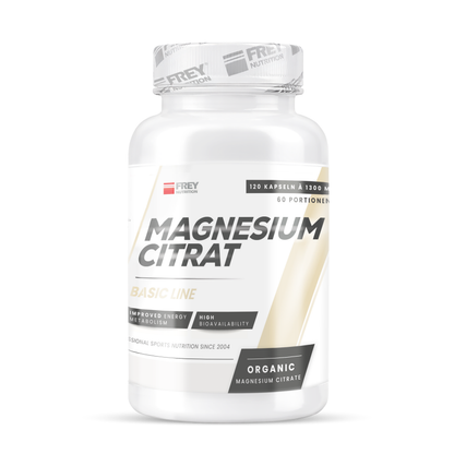 MAGNESIUM CITRATE – 120 CPS.