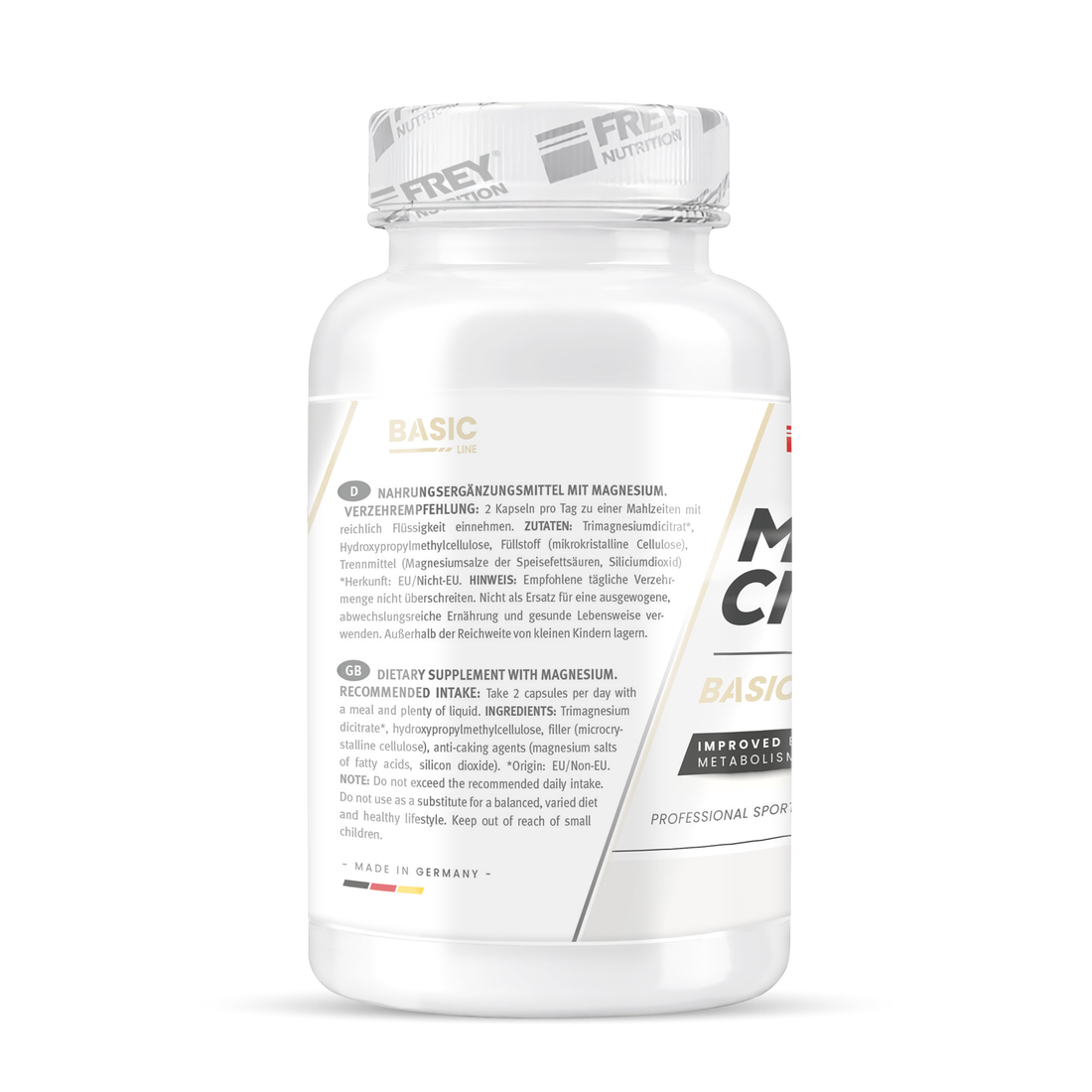 MAGNESIUM CITRATE – 120 CPS.