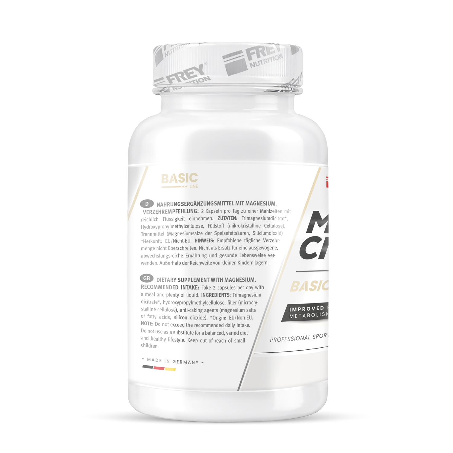 MAGNESIUM CITRATE – 120 CPS.