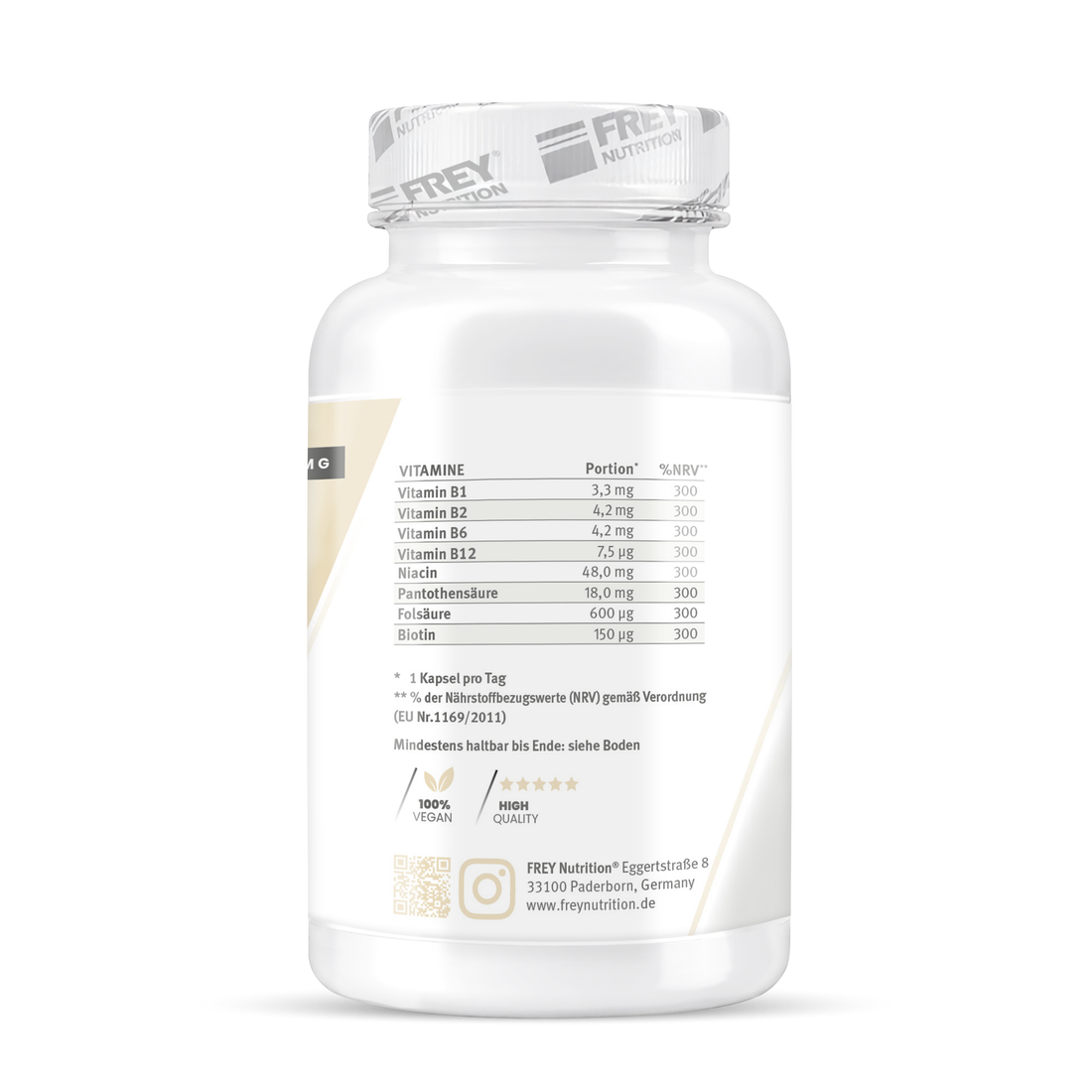 VITAMIN B COMPLEX – 120 CPS.