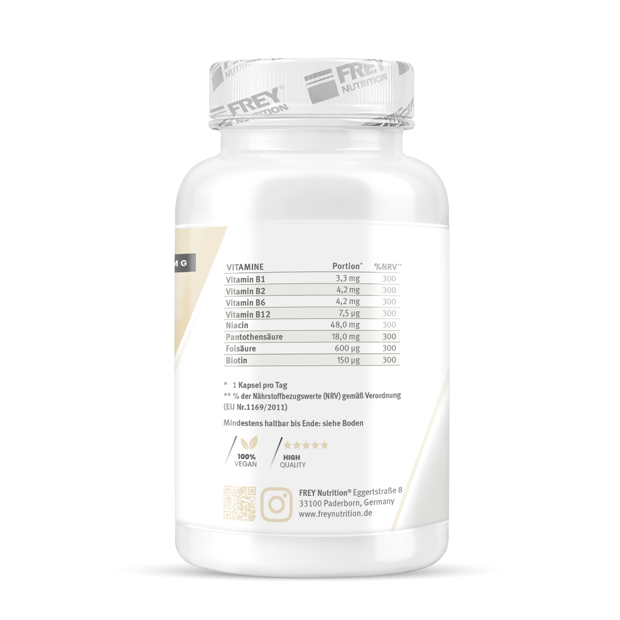 VITAMIN B COMPLEX – 120 CPS.