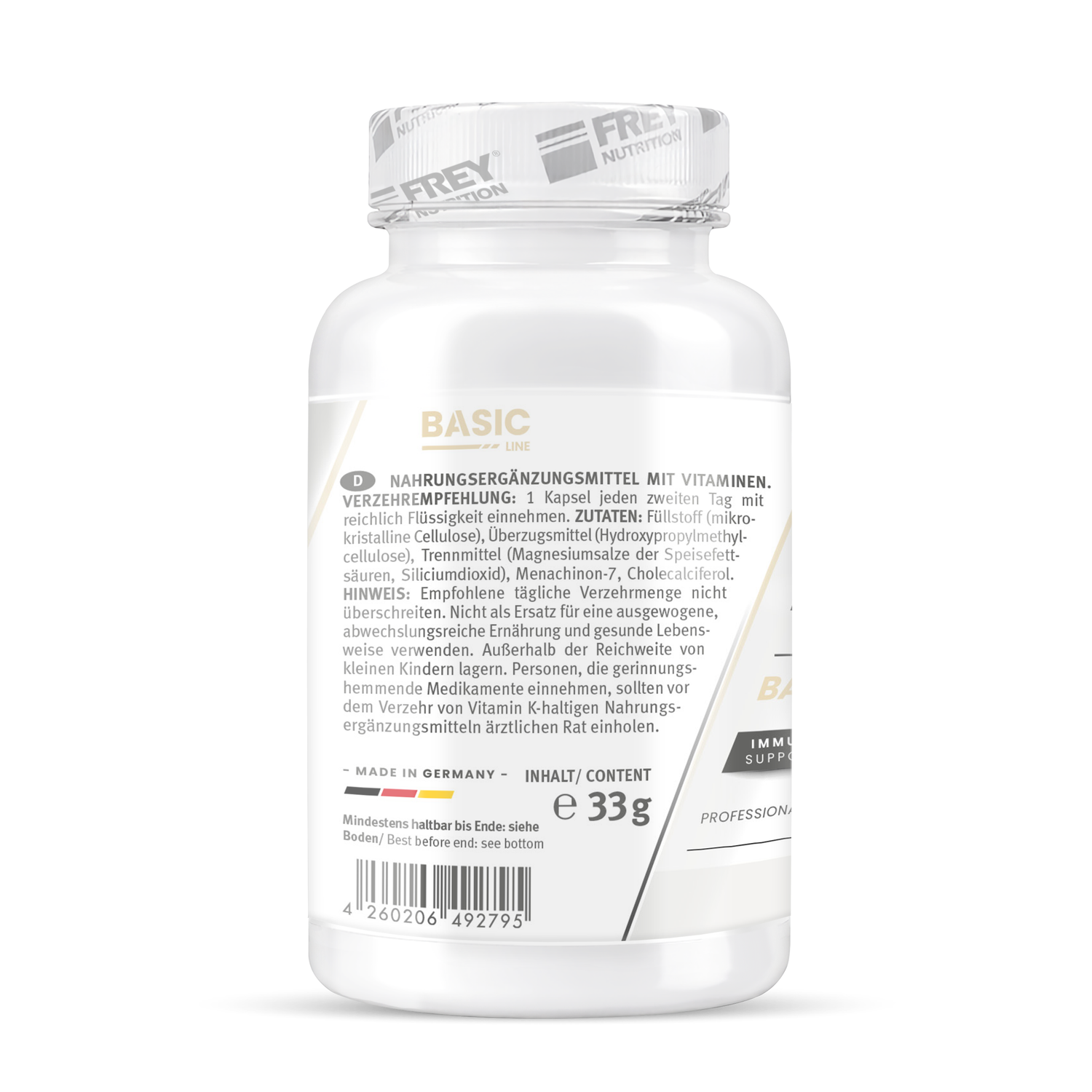 VITAMIN D3 + K2 FORTE – 90 caps.