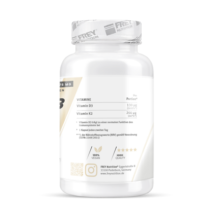 VITAMIN D3 + K2 FORTE – 90 caps.