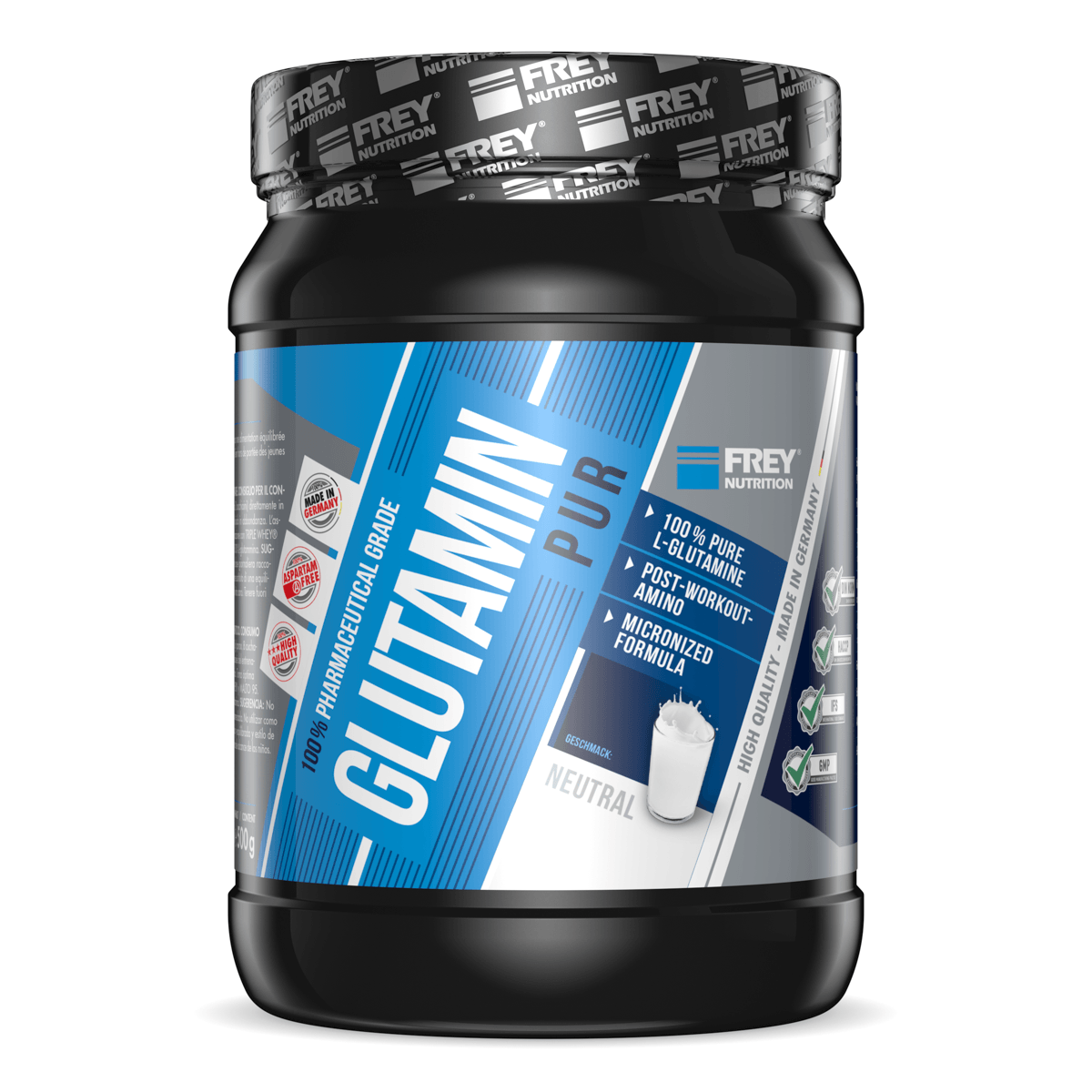 GLUTAMIN PUR - 500 G - Demo-Frey-Nutrition
