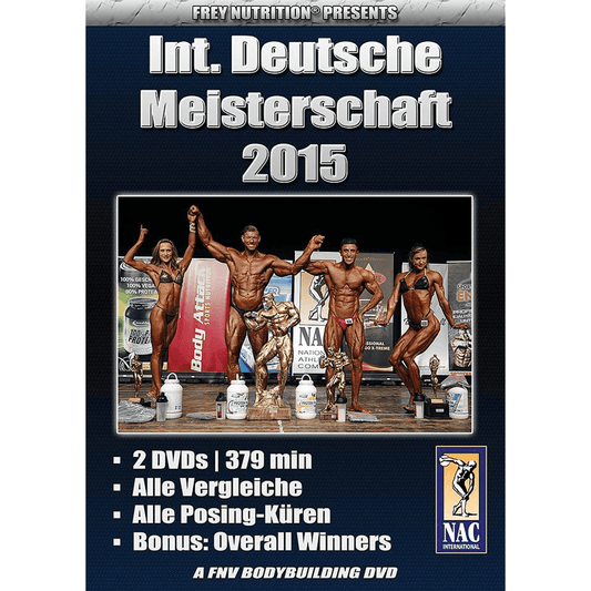 INT. DEUTSCHE MEISTERSCHAFT 2015 - Demo-Frey-Nutrition