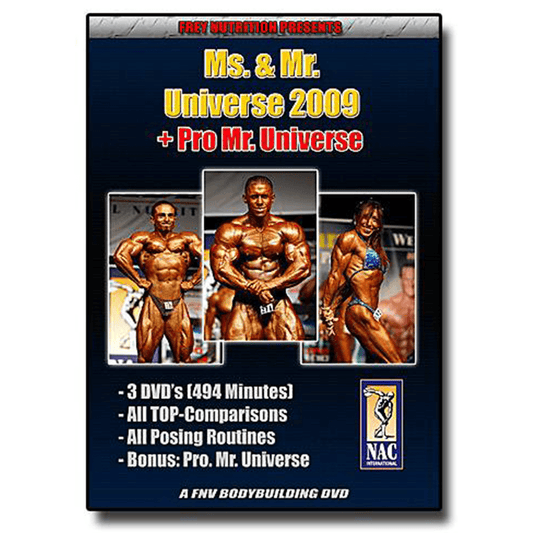 MS. & MR. UNIVERSE 2009 (NAC INT.) - Demo-Frey-Nutrition