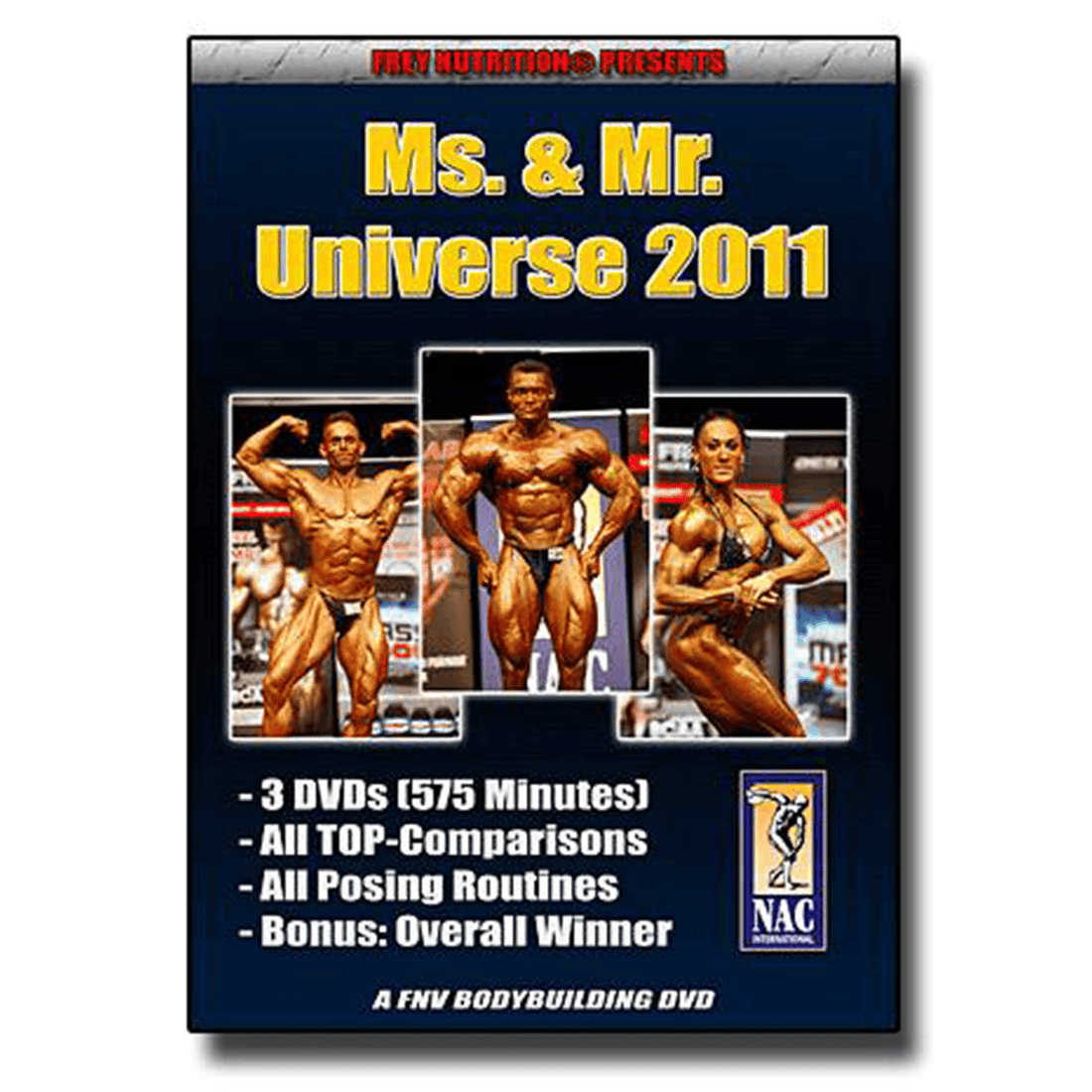 MS. &amp; MR. UNIVERSE 2011 (NAC INT.) - Demo-Frey-Nutrition