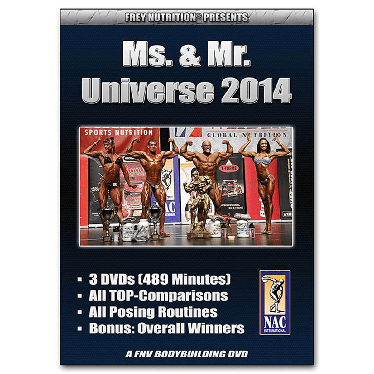 MS. & MR. UNIVERSE 2014 (NAC INT.) - Demo-Frey-Nutrition
